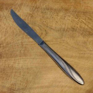 Replacement Flatware - Frosted Wave Design Dinner Knife